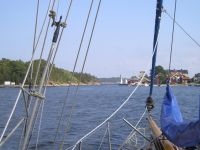 Inlopp till Sandhamn